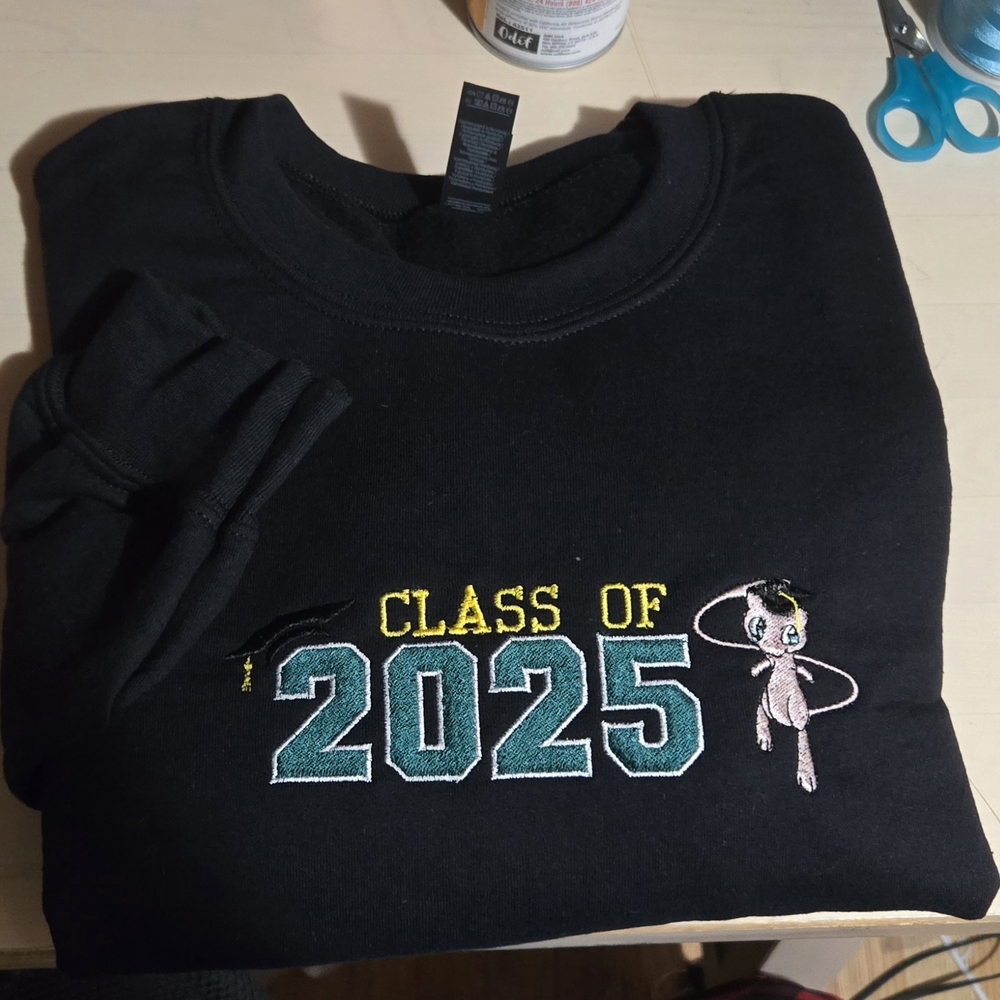 Black Class of 2025 Sweater